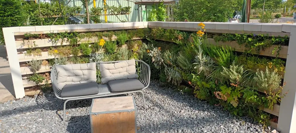 Klimainsel auf der Bundesgartenschau in Mannheim